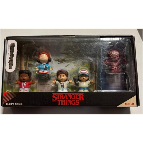 Fisher‑Price Little People Collector: Stranger Things ‘Max’s Song’ 5‑Figure Set - Picture 1 of 5